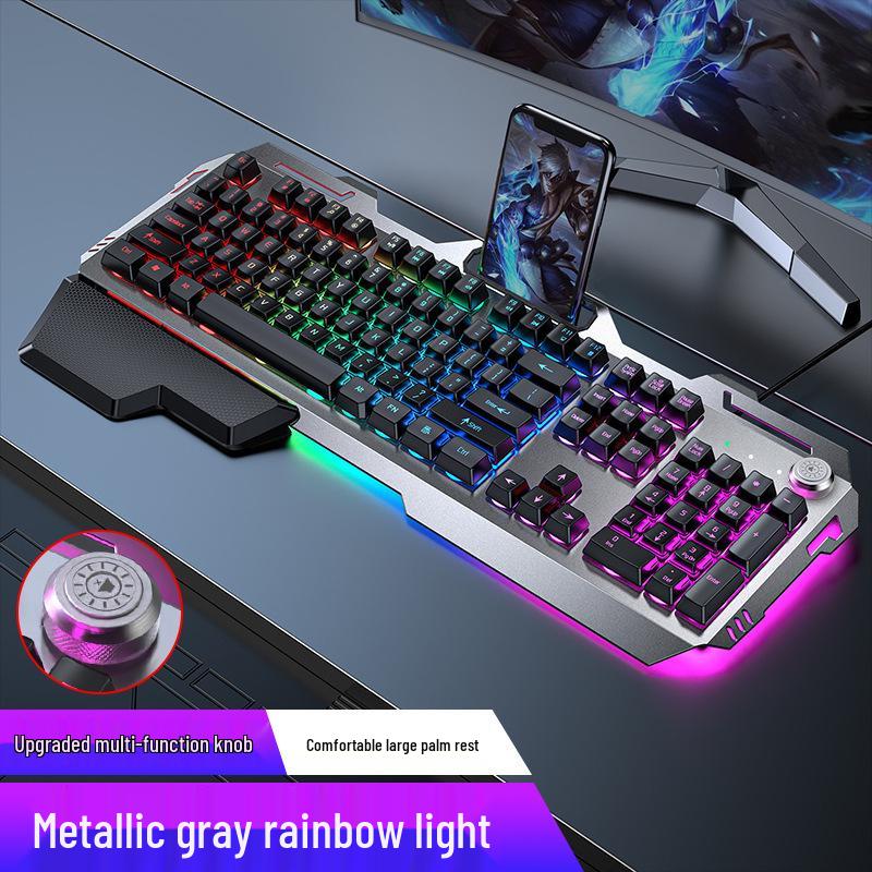 GX80 Mechanical Keyboard, Mouse & Headset Set - Brown Switch, Wired for Laptop & E-sports Gaming