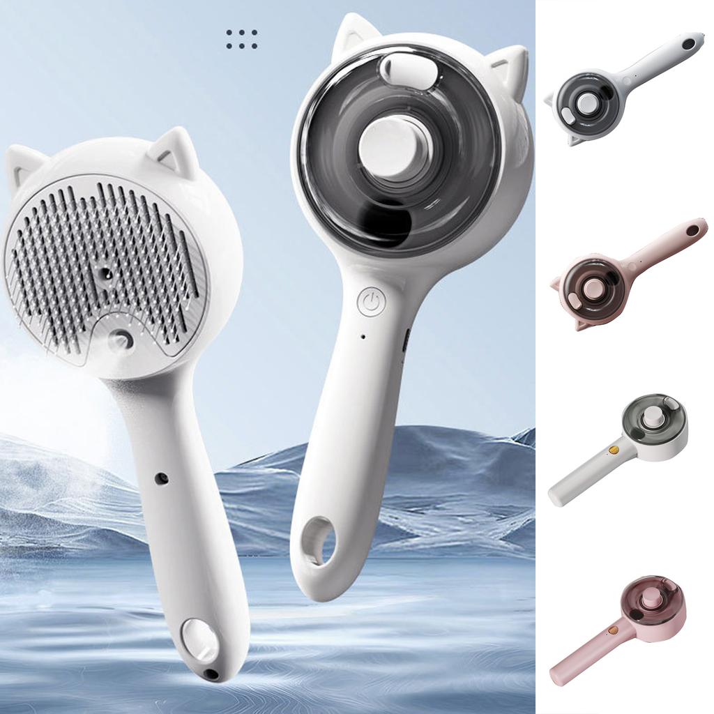 Pet Spray Comb for Dogs Cats One-Click Hair Removal -Flying Stray Hair Massage Grooming Styling Supplies
