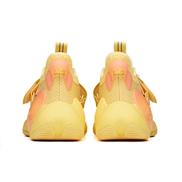 Anta Water Flower 3 Durable Breathable Low-Top Basketball Shoes Men Sneakers Goose-Yellow 112121604S-5