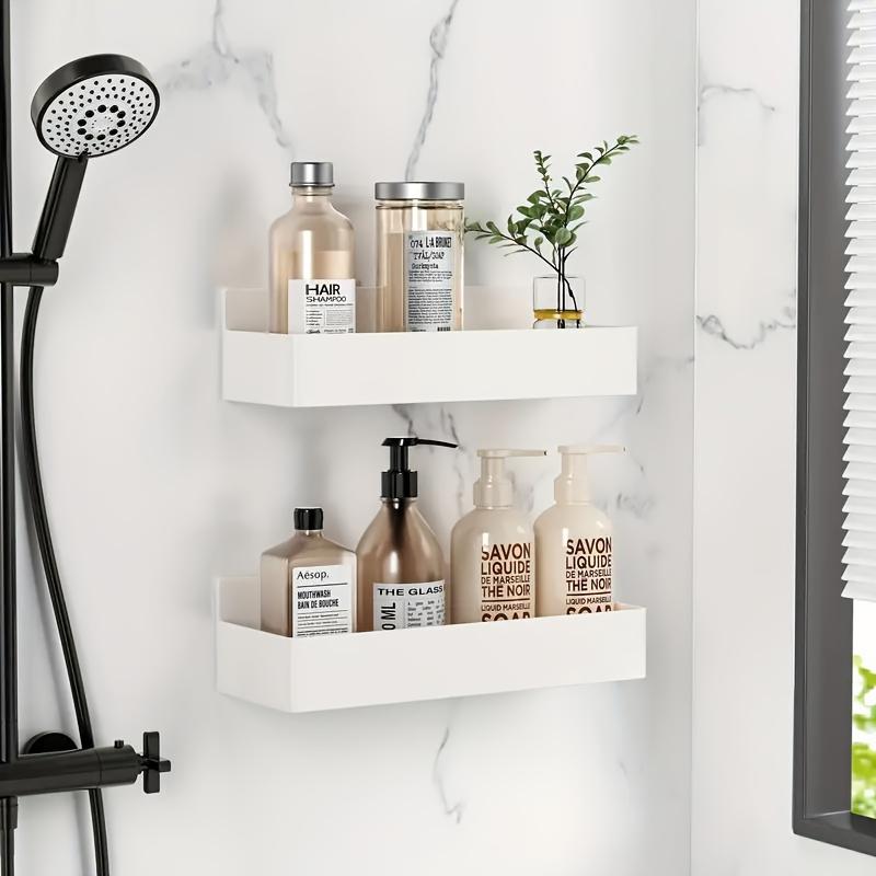 2/4-pack Magnetiska förvaringskorgar för kylskåpssida – Borrfria väggmonterade kryddhyllor, Köksorganisatör för tvättmaskin