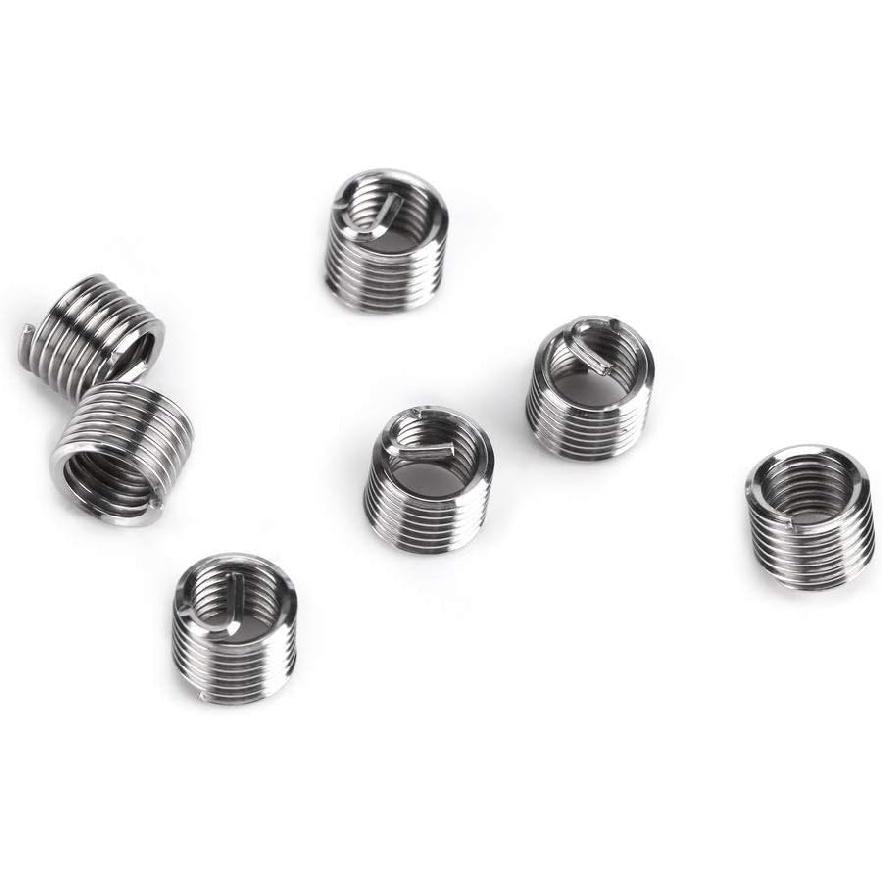 JoyTube Thread Repair Kit SAE, Stainless 1/4-20 Inch Thread Repair Ert Kit Compatible Hand Tool Set For Auto Repairing