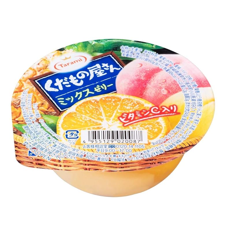 

Tarami fruit shop mixed jelly 160g x 6 pieces