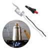 BBQ Grill Ignitor Set Cooking Cookware Push Button Igniters Black Wire Compatible Push Button Igniters White Wire