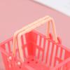 Shopping Basket Toys Kids Mini Supermarket Shopping Hand Basket Model Dollhouse