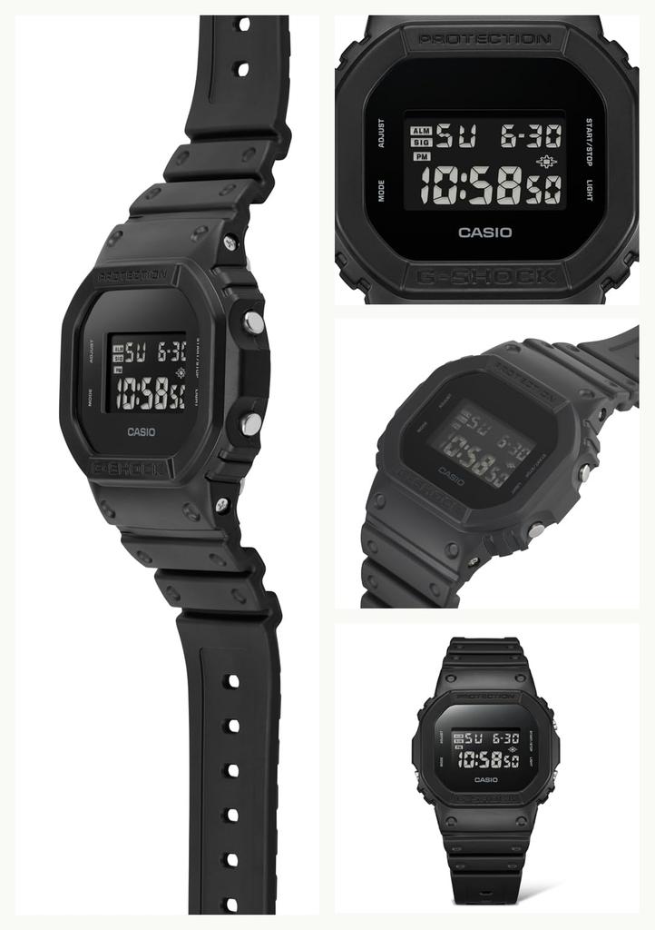 Watch All Black [Casio] G-Shock DW-5600UBB-1JF Men's