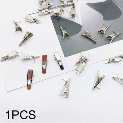 Kleine Alligator Haar Clip Entenschnabel Haarnadel 3cm Mehrzweck Einzelne Zinke Krokodil für