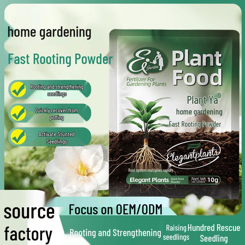 Universal Rooting Agent: Quick-Root Powder & Liquid for Trees, Pothos, and Flowers