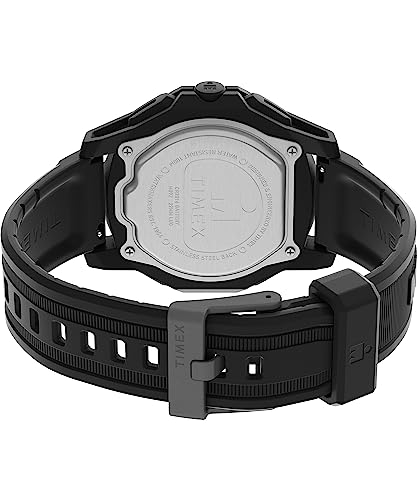 Timex Men's Adrenaline 46mm Watch, Black/Digital/Black. , modern