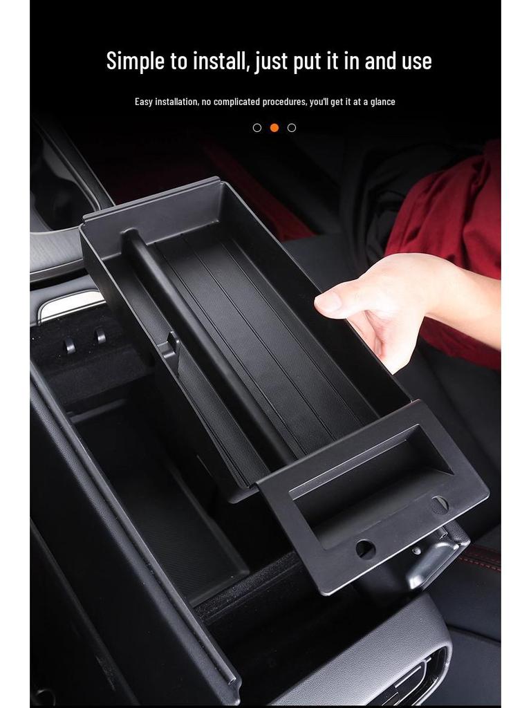 Xiaomi SU7 Armrest Box Storage Organizer Accessories