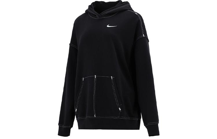 Nike NSW Swoosh Oversize Pullover Hoodie Black DM6202-010 M