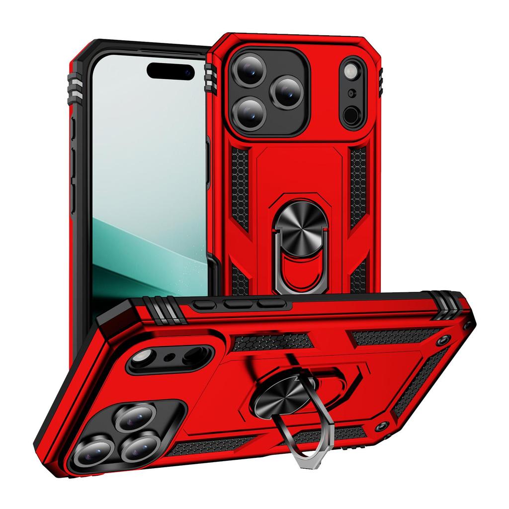 For iPhone 17 Promax 16 15 14 13 Pro Max Cases Phone Cover Shockproof Case Kickstand Ring Magnetic Cover