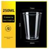 Zebian Disposable Thickened Plastic Cups