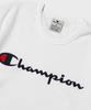 CHAMPION Big Script Logo Crewneck Sweatshirt White