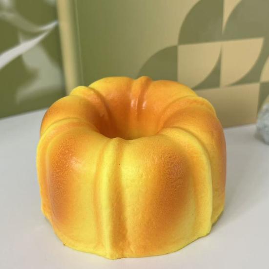 Bread Stress Relief Toy Realistic Bread Squeeze Toy Soft Elastic Toast Croissant Fidget Toy for Adults Teens Anxiety Relief