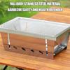 Camping Grill Heat-Resistant Windproof Outdoor Cookware Campfire Grill For Hiking Garden Balcony Backyard Patio Traveling Picnic