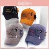Dinosaur Baby Hat Cartoon Cute Kids Boy Girl Baseball Cap Spring Autumn Children Corduroy Adjustable Sun Protection Caps