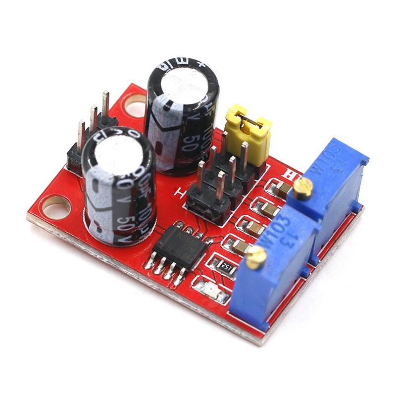 1PCS NE555 Pulse Frequency Adjustable Duty Cycle Square Wave Module Rectangular Wave Signal Generator Stepper Motor Driver