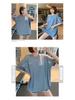 Women's Mesh Sport Top: Loose Fit, Quick-Dry Yoga and Running T-Shirt, Summer Thin Cardigan, Short Sleeve, Plus Size Fitness Apparel.