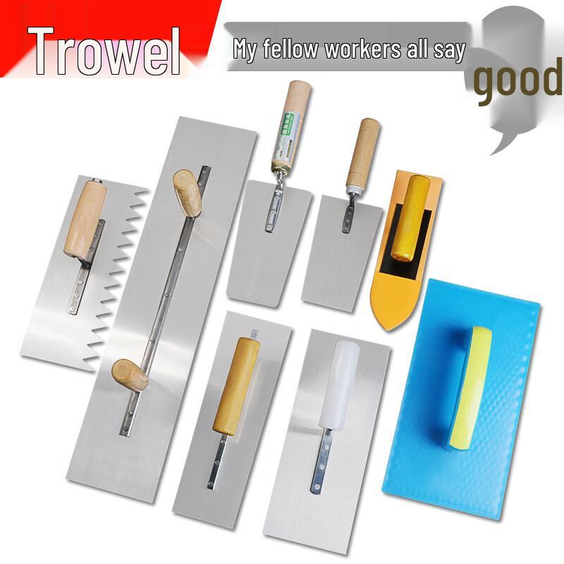 Tiger King 2-Piece Medium Masonry Plastering Trowel Set