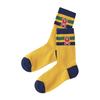 MIKI HOUSE Sock Crew Length Socks för Pojkar och Storlekar Produktnummer Förpackning, 3-Par Flickor, Baby, Barn, Skola, 17-19cm, Blå, 14-9657-493