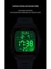 Sanda Trend Student Sports Electronic Watch: Luminous, Alarm, Dual Time, Waterproof, Chronograph