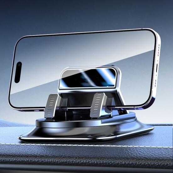 Car Dashboard Phone Holder 360 Degrees Rotation Non-slip Universal Vehicle Dashboard Windshield Mobile Phone