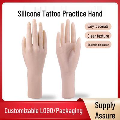 Modelo de Mão de Silicone Mo Rui para Prática de Tatuagem e Manicure