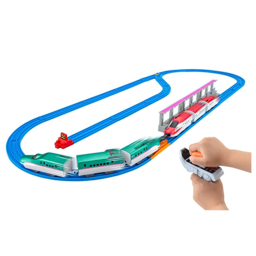 Takara Tomy Plarail You Grip Master Controller E5 Series Shinkansen E6 Series Shinkansen Ages 3 and Up Drive! Connect! & Set, Train, Toy,