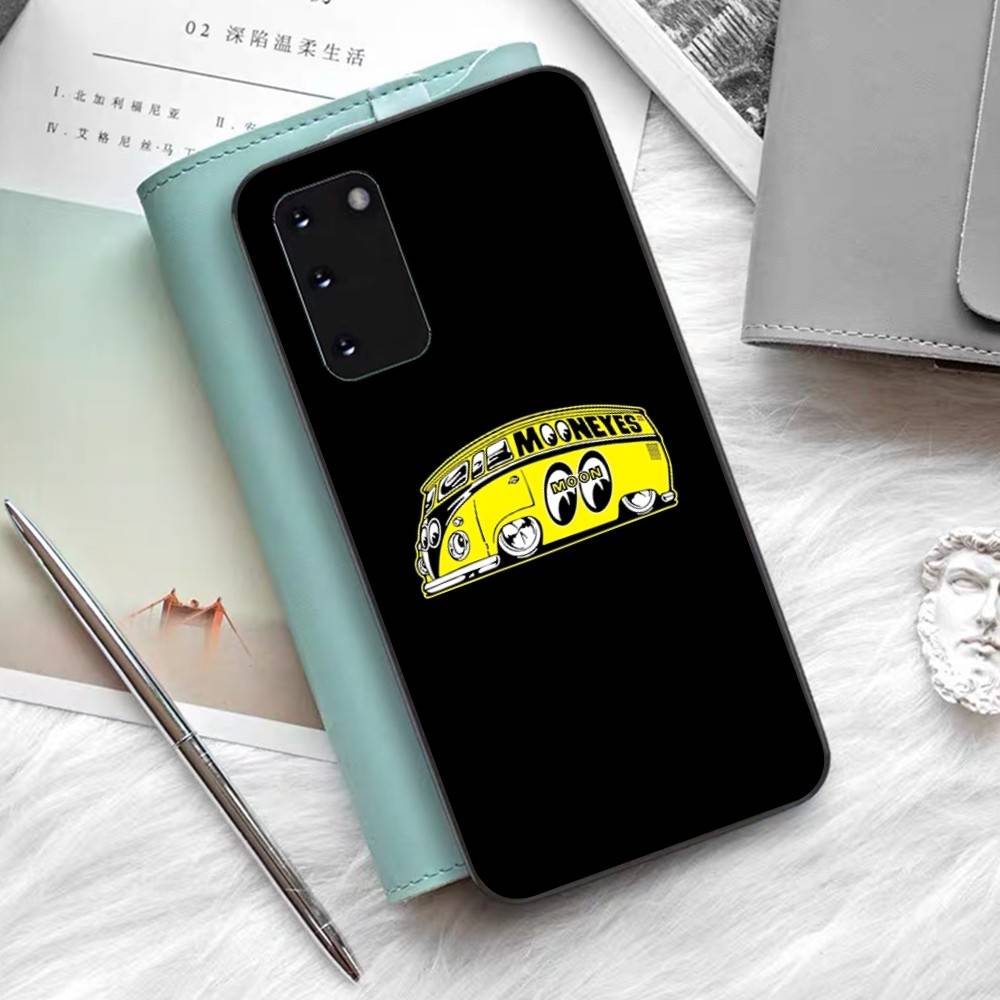 Mooneyes Print Phone Case For Samsung S 24 Fe 25 Ultra Plus 20 Lite 21 30 23 24 22 Ultra 5G Fundas