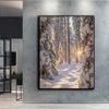 5D Diy Diamond Painting Snow Scene Cross Stitch Full Diamond Embroidery Mosaic