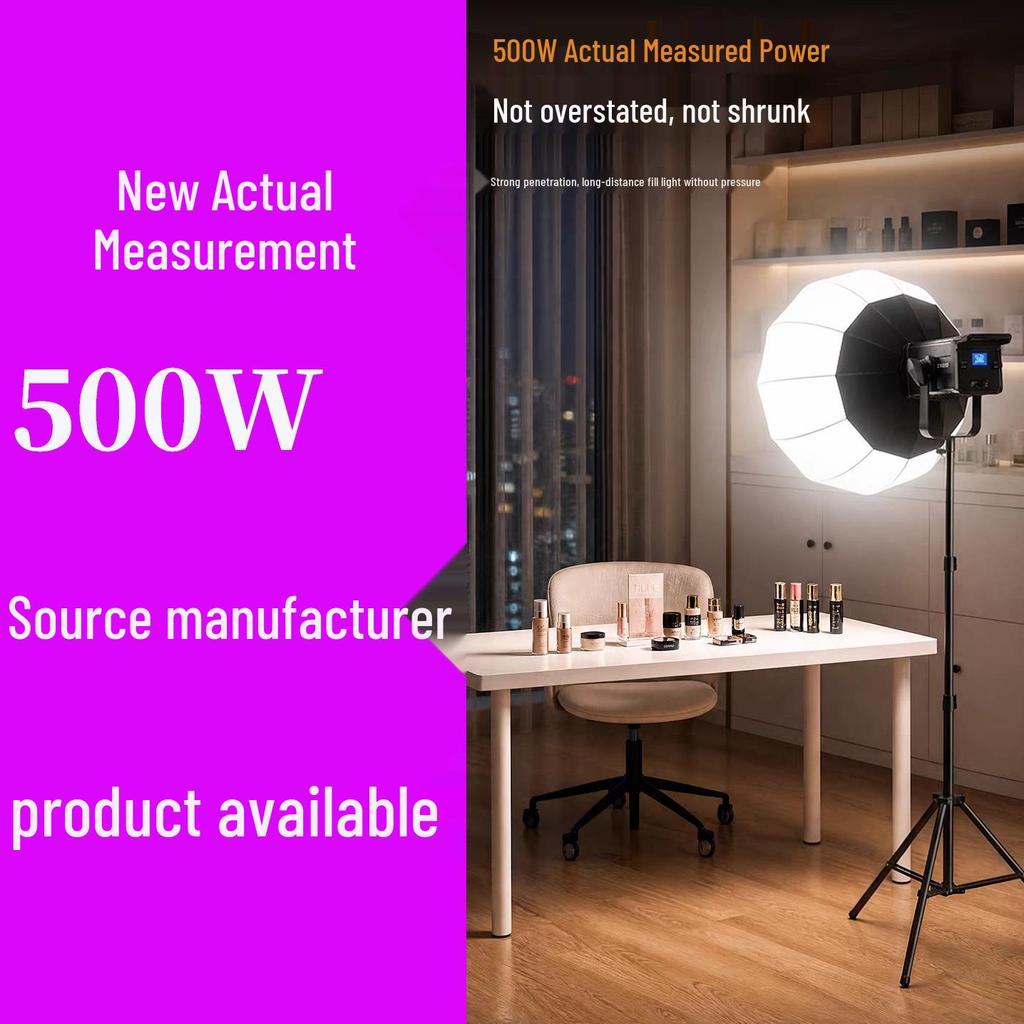K500Bi Dual-Color 500W Studio Fill Light for Broadcast & Photography