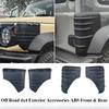 Off Road 4x4 Exterior Accessories ABS Front & Rear Wrap Angle Protection Cover for Suzuki Jimny JB64W JB74W -2025 Auto Parts