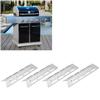 4Pcs Stainless Steel Gas Grill Oven Heat Plate Heat Tents Deflector Burners Cover Accessory