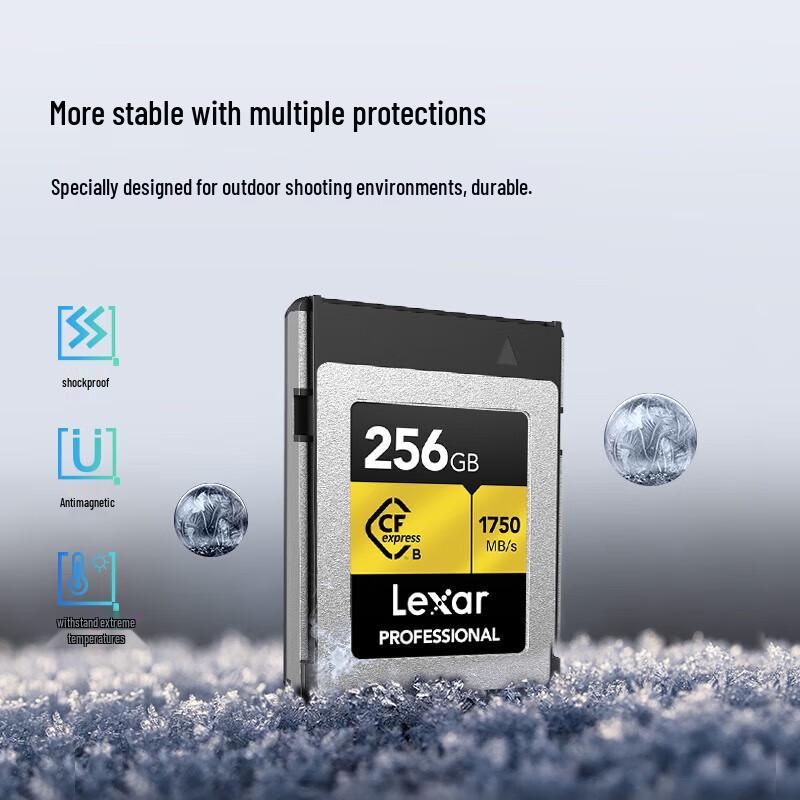 Lexar 256GB CFexpress Type B GOLD Memory Card