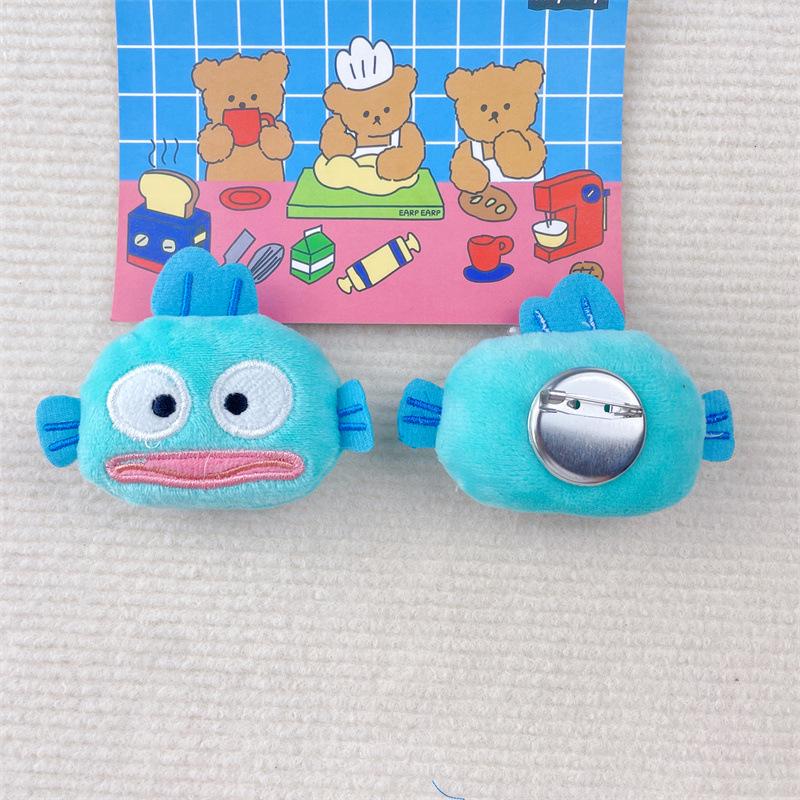 

Плюшевый брелок «Уродливая рыба»: Милый шарм-кукла с выражением