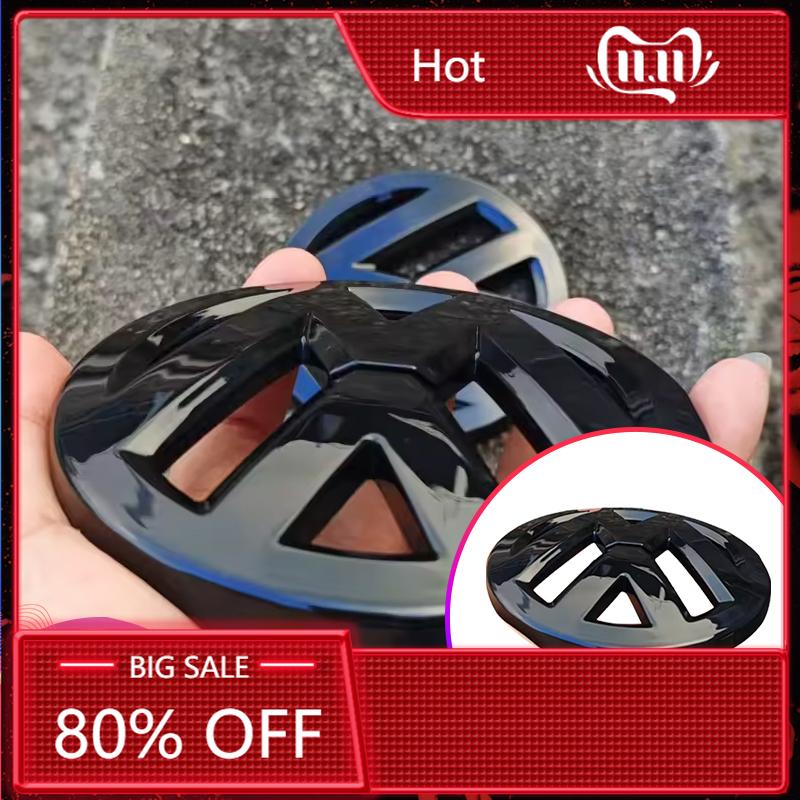 BNA1 For Volkswagen VW Hub Caps 2pcs Car Front Grill/Rear Emblem Lid Covers Logo Sticker For Touareg 2016-2018 Car Emblem Cover TO9
