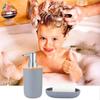4Pcs 5pcs Bathroom Accessories Set Plastic Bathroom Decor Sets Accessories
