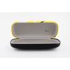K5-SPEC Evangelion Unit-00 Glasses Case, Case Inner Dimensions: 55mm X 155mm X 45mm, Yellow X Black X Gray, Polyurethane/Steel