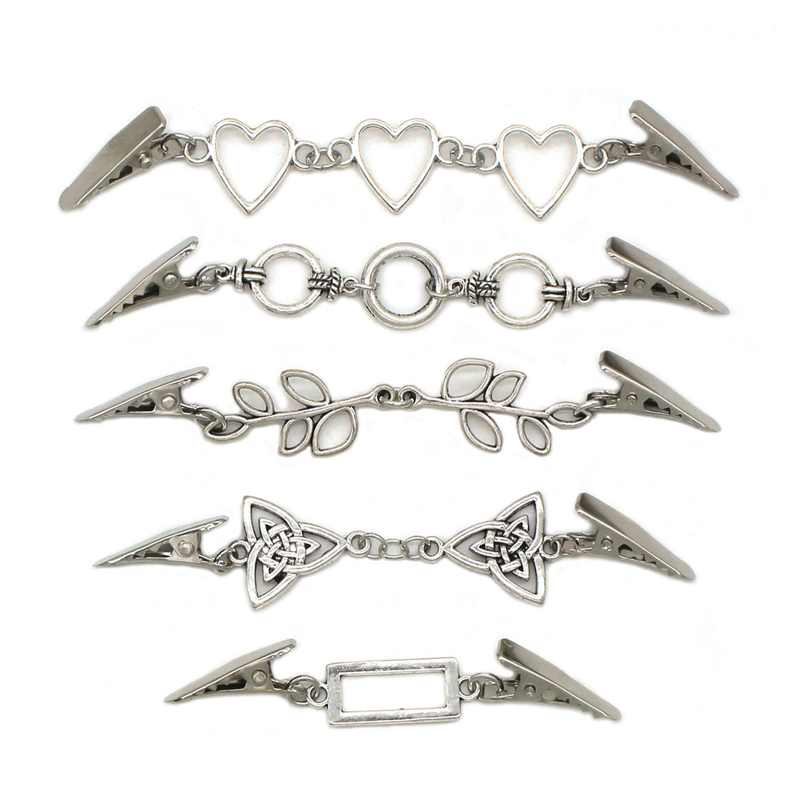 

Винтажный свитер клипса накидка накидка клипсы мода антикварный сложный цветок форма шаль воротник застежка для девушки женщины B5