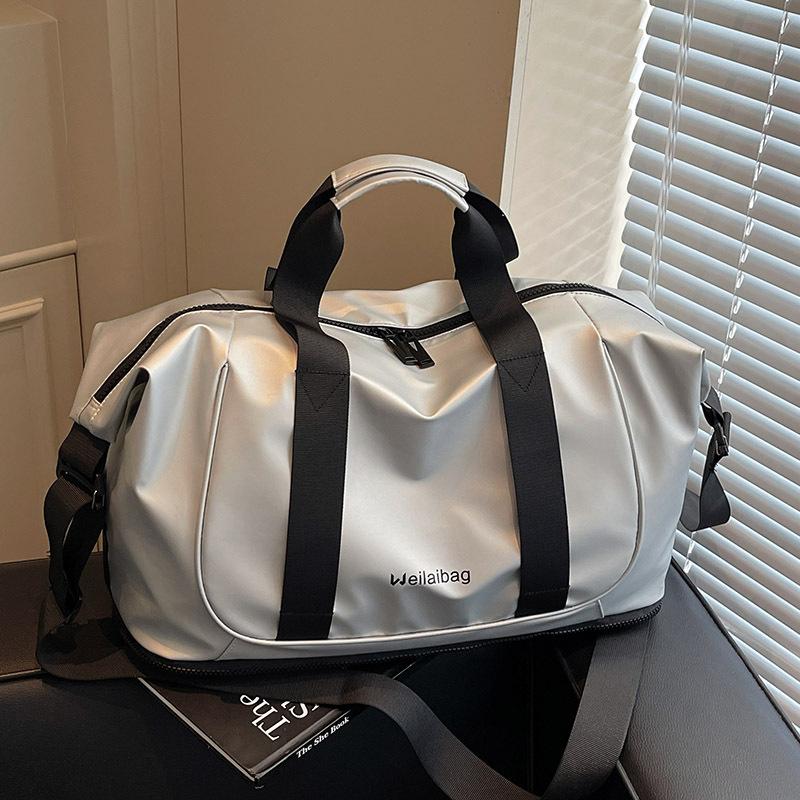 Expandable Travel Bag Women's Large-capacity Short-distance Travel Storage Luggage Bag Portable Light Messenger Sports Fitness Bag