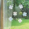 6Pcs Rainbow Suncatcher Window Clings Anti Collision Window Stickers Decals for Birds