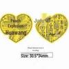 Creative Pure Gold Mobile Phone Sticker Decoration Souvenir