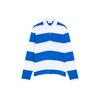 Polo Shirts Men's Blue White Multicolor Polo Collar Moderate Straight Fit A21HJ21175-406