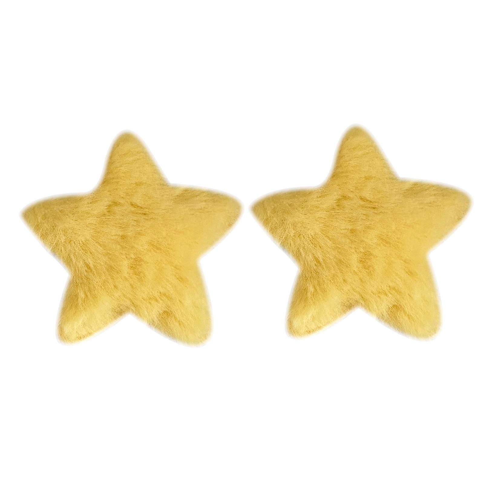 

2 Pcs Girls Star Y2K Hair Clip Sweet Girls Cute Hair Duckbill Clip Headwear Hair Accessories for Women Girls жёлтый