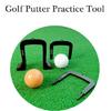 3Pcs Practice Putting Gates Golf Training Tool Differently Sized Golf Putting Gates with Base Indoor Putter Gate Trainer