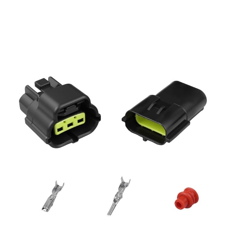 Plastic Waterproof Terminals Connector Electrical Plugs Connector Upgrades for Automotive & Outdoor Electrical Application