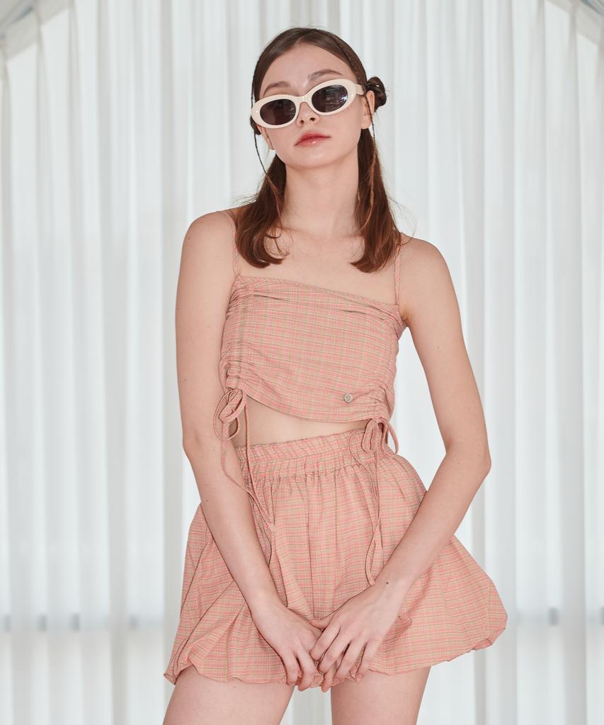 UNUSUALNORMAL Cony Cocoon Two Piece Set_Check