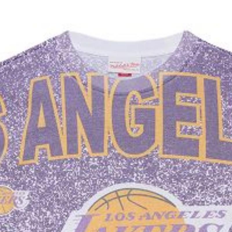 Mitchell & Ness X NBA Los Angeles Lakers SS25 T Shirt Unisex FC9286-LALMULT
