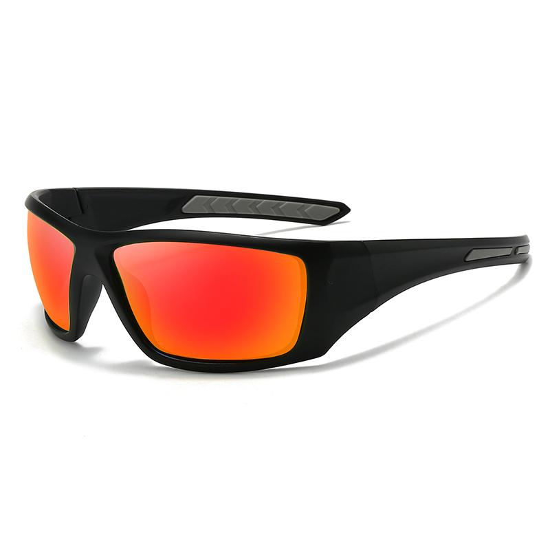 

Sporty High-End Look Small Driving Sun Protection Wind Protection Polarized Light Protection UV Protection Travel 3264 красный