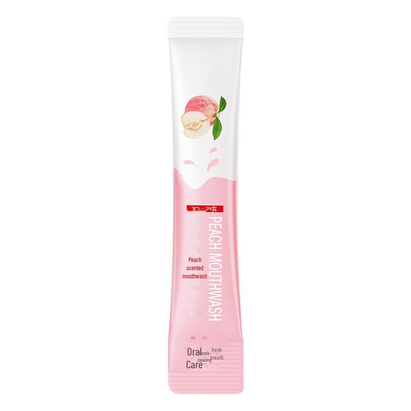 Mint Refreshing Mouthwash: Freshens Breath, Cleans Mouth, Protects Teeth, Light and Portable.